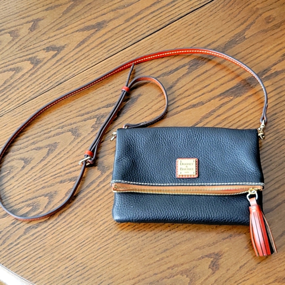 Dooney & Bourke foldover Crossover purse